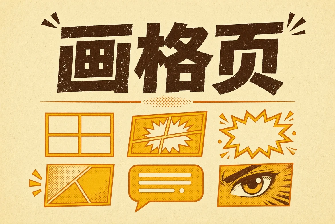 画格页示意图
